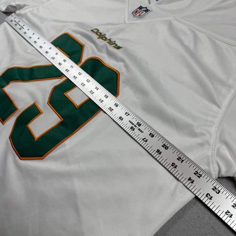 Nike Mens Miami Dolphins Minkah Fitzpatrick 29 Football Jersey White Medium